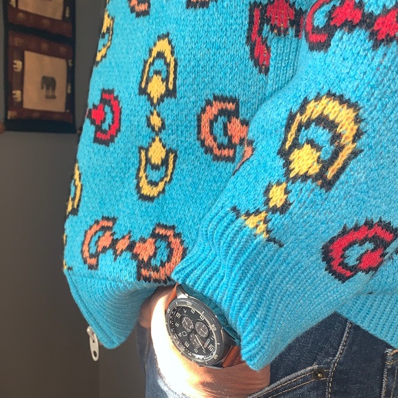 GUCCI Horsebit Printed Cardigan - Picture 5 of 5